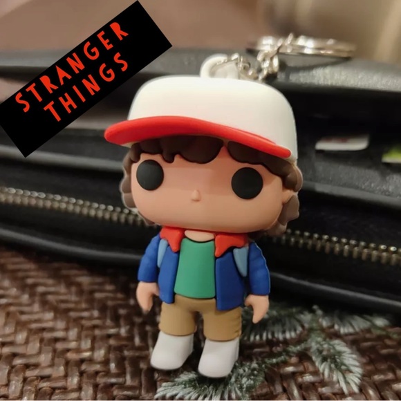 Other - New! Stranger Things Season 1 Dustin Key Chain Silicone Backpack Charm